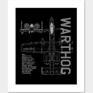 A-10 Warthog Posters and Art